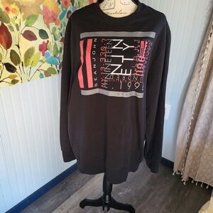 Sean John Black Graphic Men's Shirt